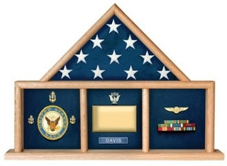USAF Shadow Box, Flag Medal Case.
