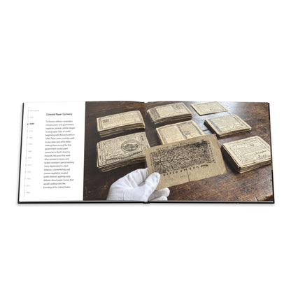 A History of American Currency Coffee Table Book (24 Pages)
