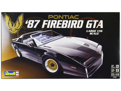 Level 5 Model Kit 1987 Pontiac Firebird GTA 1/16 Scale Model by Revell  free shipping USA