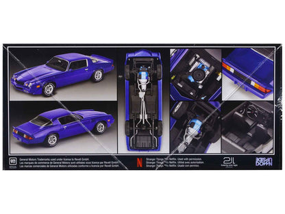 Level 4 Model Kit Billy Hargrove's 1979 Chevrolet Camaro Z/28 "Stranger Things" (2016-Current) TV Series 1/24 Scale Model by Revell