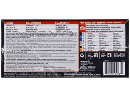 Level 4 Model Kit Billy Hargrove's 1979 Chevrolet Camaro Z/28 "Stranger Things" (2016-Current) TV Series 1/24 Scale Model by Revell