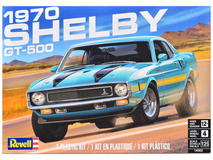 Level 4 Model Kit 1970 Shelby GT-500 1/25 Scale Model by Revell  free shipping USA