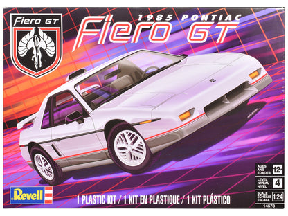 Level 4 Model Kit 1985 Pontiac Fiero GT 1/24 Scale Model by Revell  free shipping USA