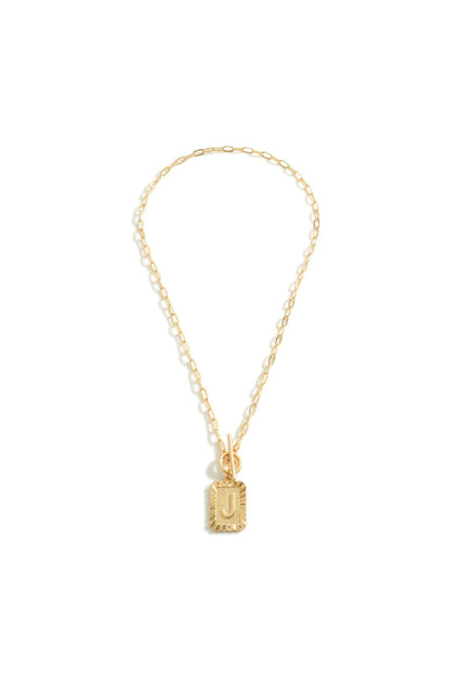 Initial Toggle Necklace by Embellish Your Life