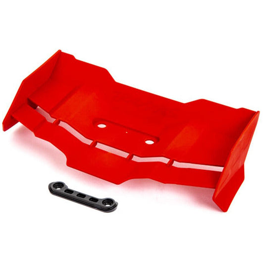 Traxxas 9517R - Wing/ wing washer Red / 4x12mm FCS (2) Sledge