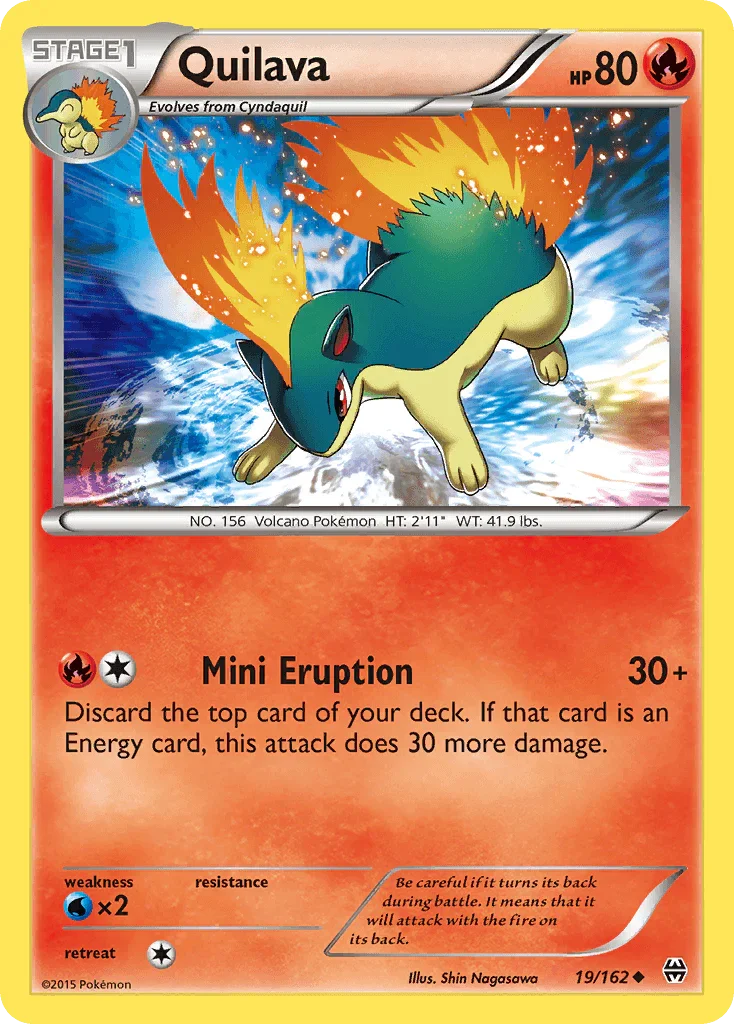 Quilava (19/162) [XY: BREAKthrough]