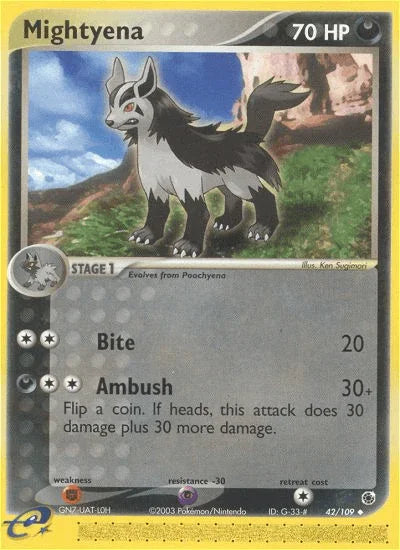 Mightyena (42/109) [EX: Ruby & Sapphire]