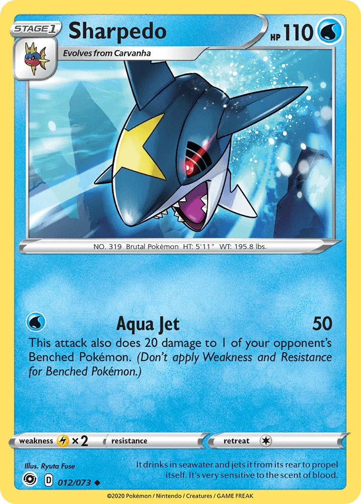 Sharpedo (012/073) [Sword & Shield: Champion's Path]