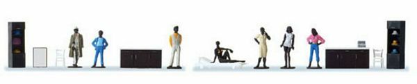 Preiser 17700 HO Scale Retail Shop Interior Fashion Boutique
