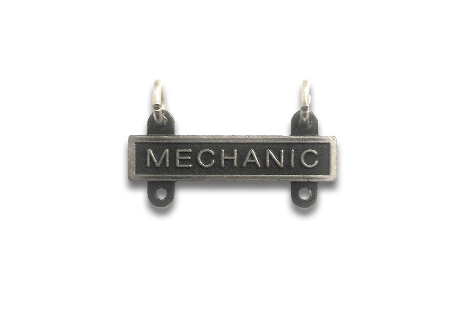 U.S. Army "Mechanic" STA-BRITE® Qualification Bar Silver-OX