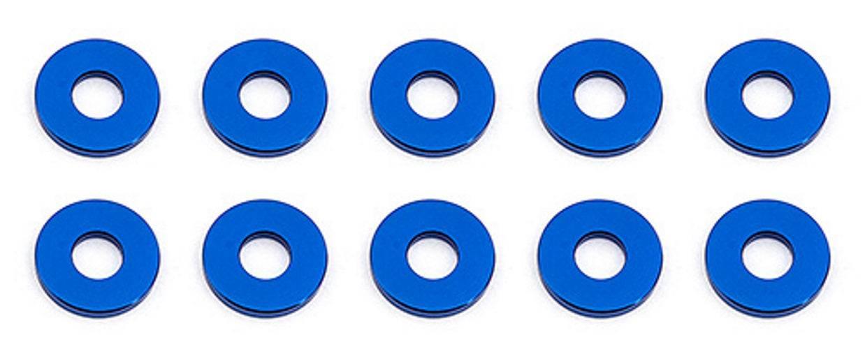 Associated 31385 Bulkhead Washers, 7.8x1.0 mm Blue Aluminum Apex Scion RC10 SC10