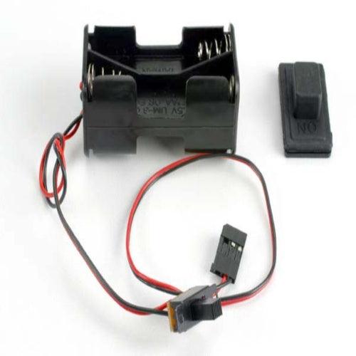 Traxxas 1523 Battery Holder/Switch/Cover Villain