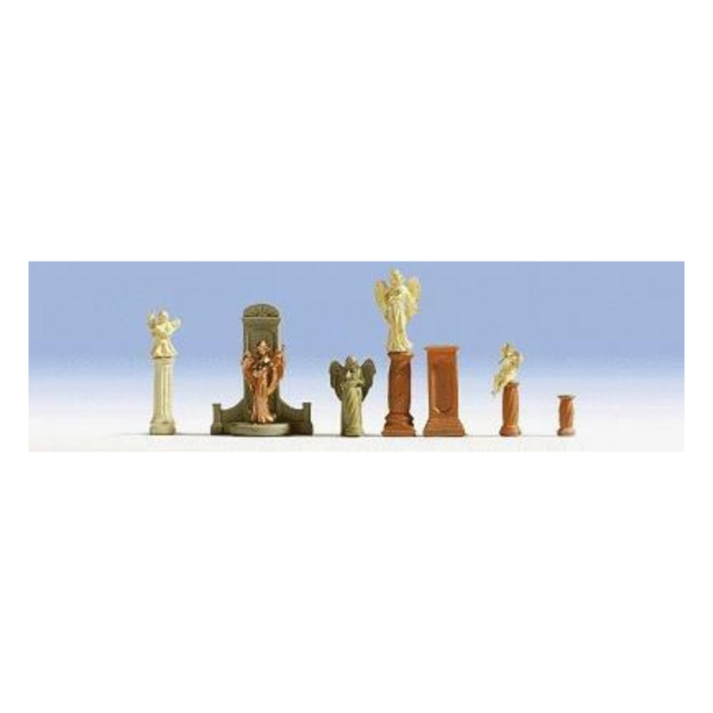 Noch 14872 HO Scale Gravestones & Statues