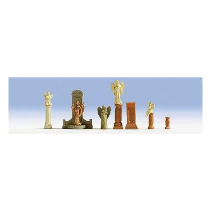 Noch 14872 HO Scale Gravestones & Statues