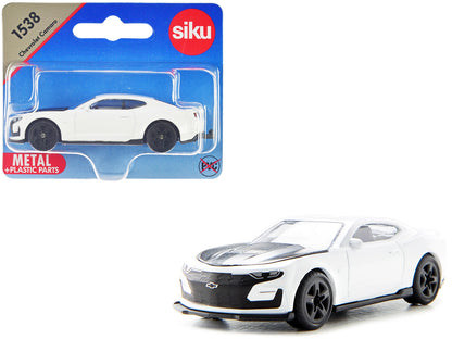 Chevrolet Camaro White with Black Hood Diecast Model Car by Siku  free shipping USA