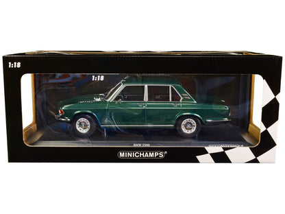 1968 BMW 2500 Green Metallic Limited Edition to 504 pieces Worldwide 1/18 Diecast Model Car by Minichamps  free shipping USA
