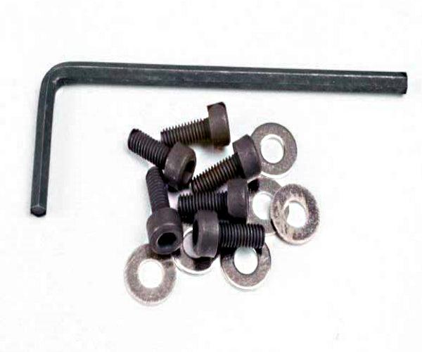 Traxxas 1552 Hex Motor Screws (4) Slash 2wd/4X4 Stampede Bandit