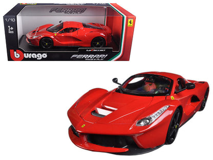 Ferrari LaFerrari F70 Red with Black Wheels 1/18 Diecast Model Car by Bburago  free shipping USA