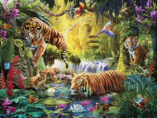 Puzzle: Tranquil Tigers