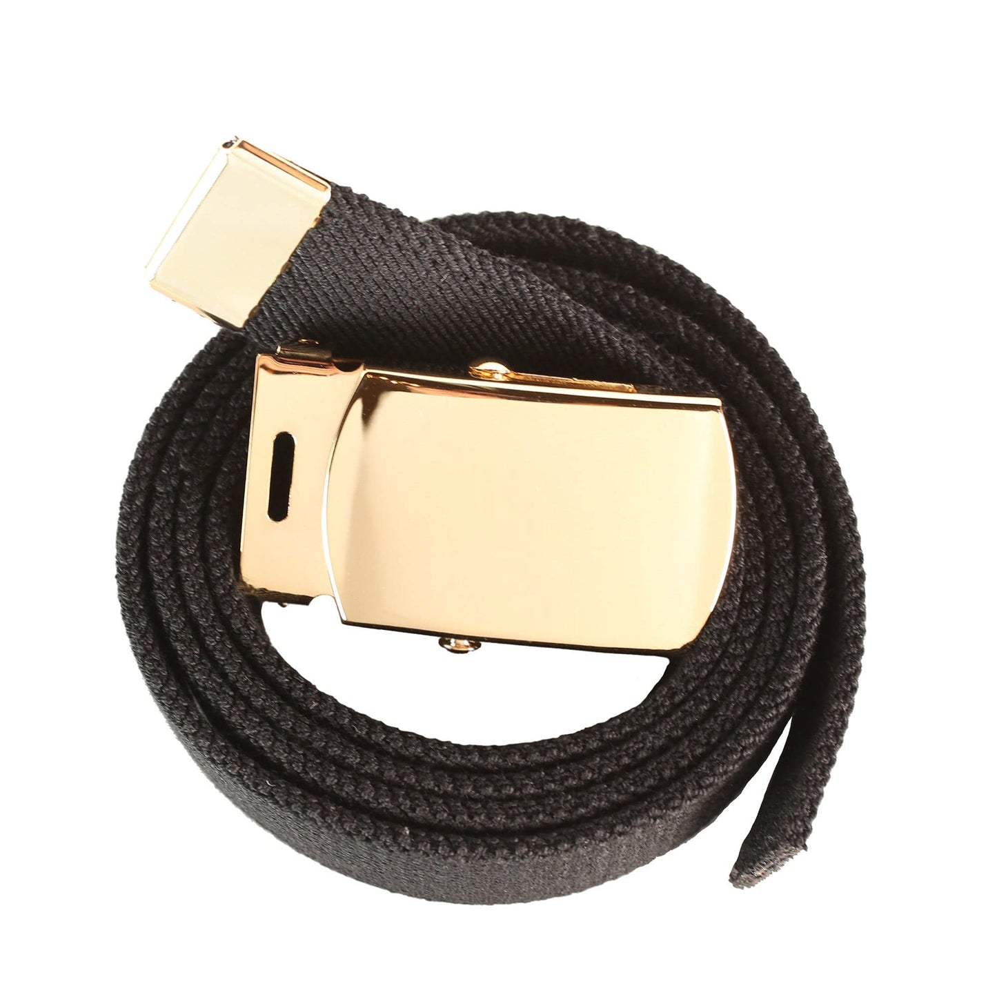 US Army Elastic Belt with STA-BRITE® Gold Buckle and Tip Female (each)