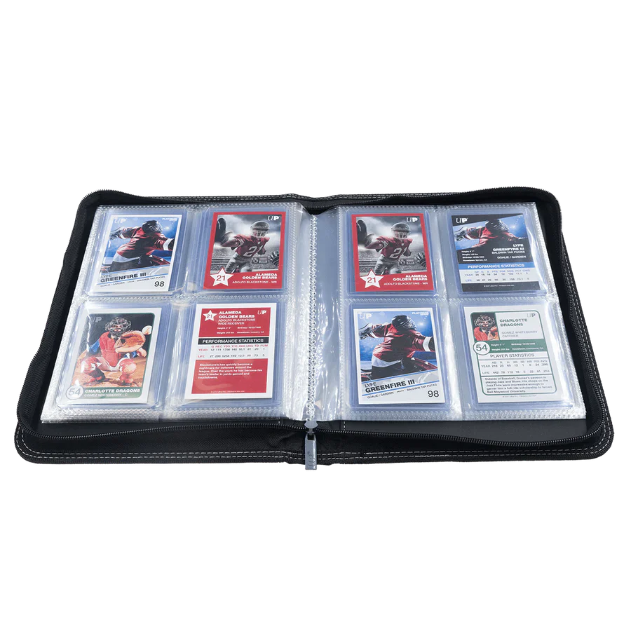 4-Pocket Toploader Zippered Premium PRO-Binder