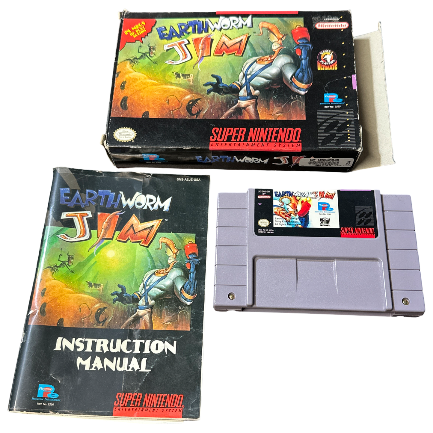 Earthworm Jim - Super Nintendo