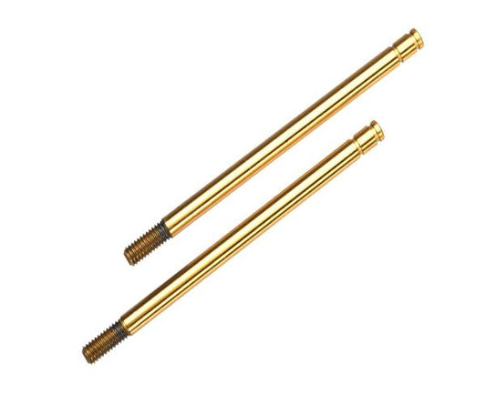 Traxxas 1664T Front TiNi Shock Shafts (2) Long Slash Rustler Stampede