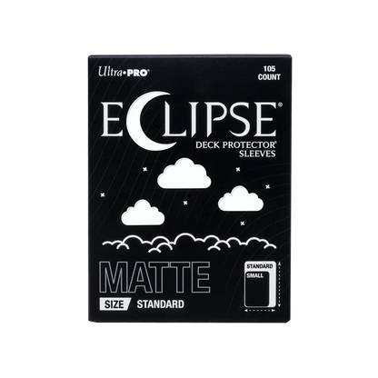 ECLIPSE® Matte Standard DECK PROTECTOR® Sleeves: Arctic White - 105ct