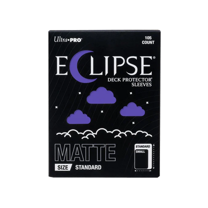ECLIPSE® Matte Standard DECK PROTECTOR® Sleeves: Royal Purple - 105ct