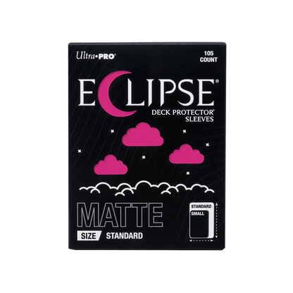 ECLIPSE® Matte Standard DECK PROTECTOR® Sleeves: Hot Pink - 105ct