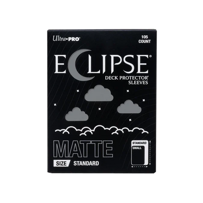 ECLIPSE® Matte Standard DECK PROTECTOR® Sleeves: Smoke Grey - 105ct