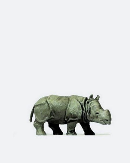 Preiser 29503 HO Scale Animal Baby Indian Rhinoceros