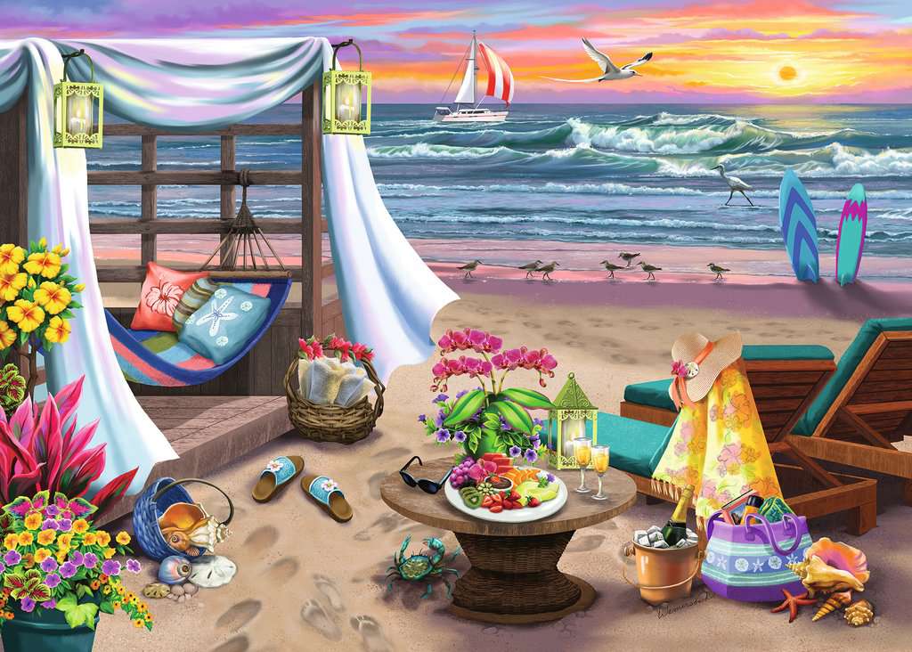 Puzzle: Large Format - Cabana Retreat