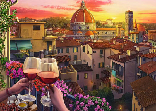 Puzzle: Large Format - Cozy Wine Terrace