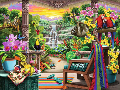 Puzzle: Large Format - Tropical Retreat