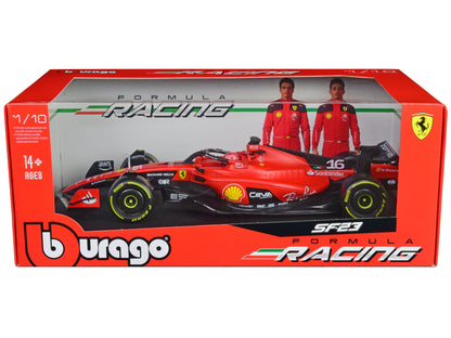 Ferrari SF-23 #16 Charles Leclerc Formula One F1 World Championship (2023) "Formula Racing" Series 1/18 Diecast Model Car by Bburago  free shipping USA