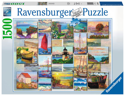 Puzzle: Coastal Collage