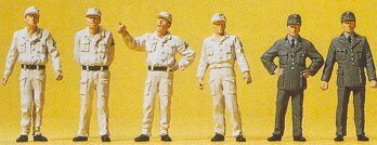 Preiser 10457 HO Scale People Working Federal Technical Emergency