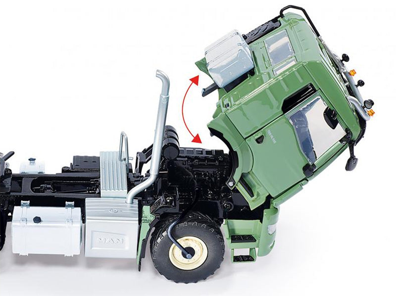Wiking 077650 1/32 MAN TGS 18.510 4x4 Day Cab, Light Green