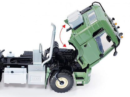Wiking 077650 1/32 MAN TGS 18.510 4x4 Day Cab, Light Green