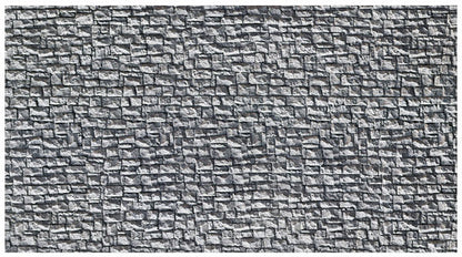 Noch 58250 HO Scale Quarry Stone Wall -- 9-1/2 x 5-1/4" 24 x 13cm