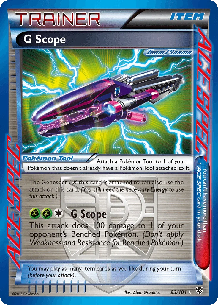 G Scope (93/101) [Black & White: Plasma Blast]