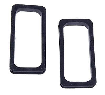 Walthers Cornerstone 977 HO Diaphragms Black Rubber Pair