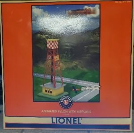 LIONEL 32920 ANIMATED PYLON WITH AIRPLANE, 99