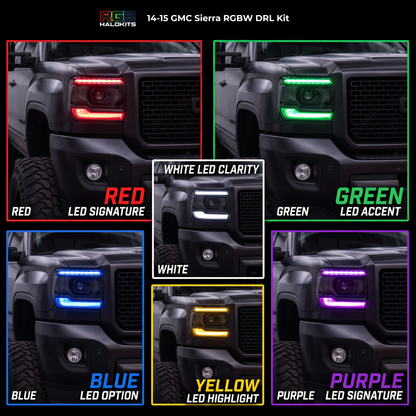 GMC Sierra RGBW DRL Boards (2014-2015)