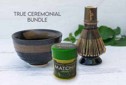 Dark Brown Matcha Set by Aprika Life