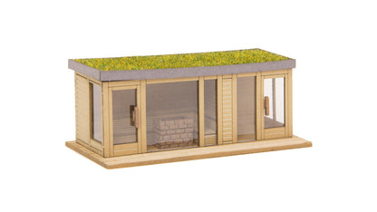 Noch 14397 HO Scale Sauna with View Laser-Cut Kit