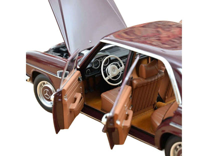1968 Mercedes-Benz 200 Dark Red Brown 1/18 Diecast Model Car by Norev