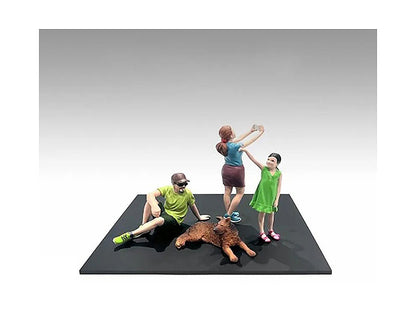 "Figure18 Series 1" 9 piece Figure Set for 1/18 Scale Models by American Diorama  free shipping USA