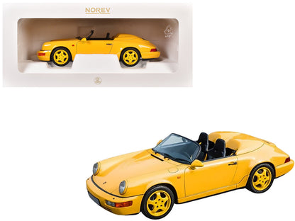 Porsche 911 Speedster Speed Yellow 1/18 Diecast Model Car by Norev  free shipping USA